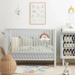 Cam Cam Copenhagen Musik Mobile Påfugl - OCS dusty green-Børn Uroer