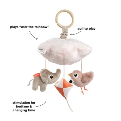 Done By Deer Musik mobile Playground Pudder-Børn Uroer|Musikuroer