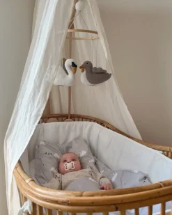 Vanilla COPENHAGEN Musikuro + træholder - Swandersen-Børn Uroer