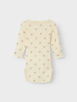 Lil' Atelier Nalu Uld Langærmet Body - Turtledove- Uldbodyer