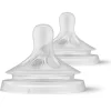 Philips Avent Natural Response 2 pk. flaskesut 6m+ (Flow 6)- Sutteflasker