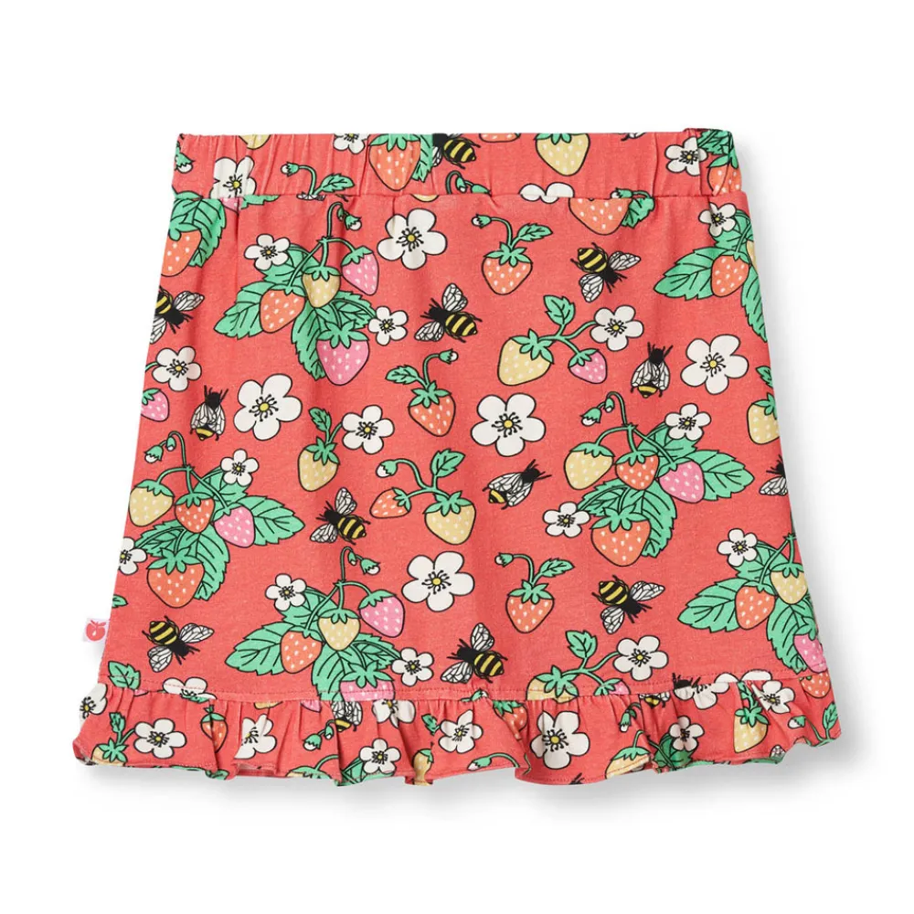 Småfolk Nederdel med jordbær - 534- Nederdele