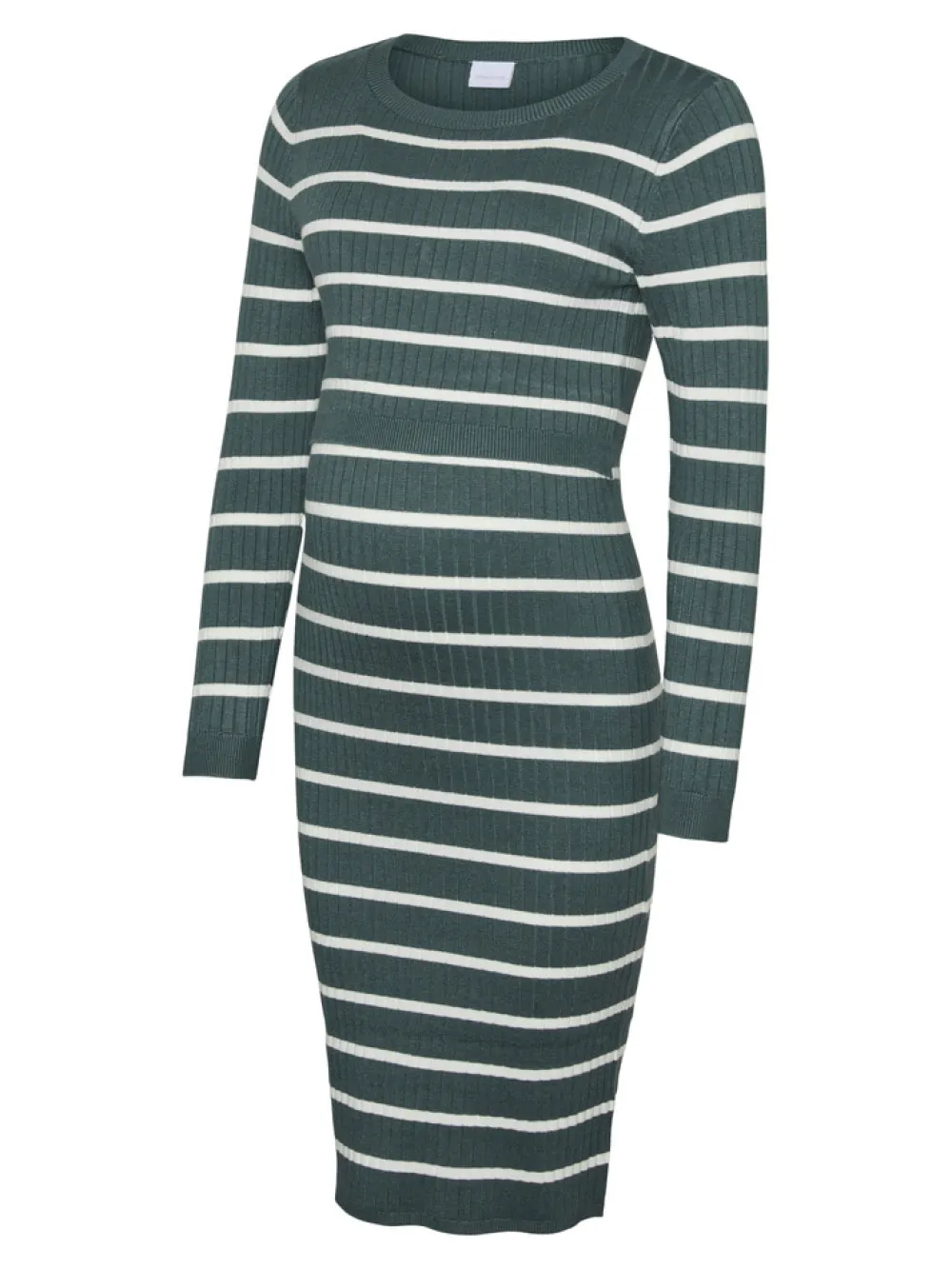 MamaLicious Newsiv june langærmet strik kjole - STORMY WEATHER- Kjoler/Nederdele