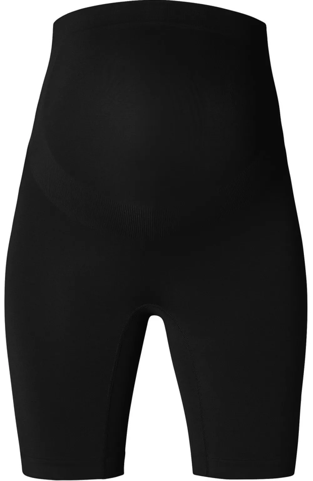 NOPPIES Niru Sømløse Shorts Lang Otb - Black- Jeans, Bukser & Shorts