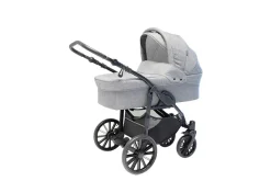 BASSON Nordic Lite - gray- Barnevogne Med Langt Liggemål