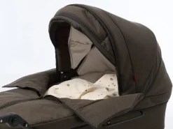 Odder North - dark brown- Barnevogne Med Langt Liggemål