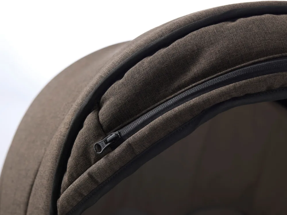 Odder North - dark brown- Barnevogne Med Langt Liggemål