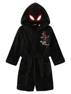 NAME IT Nothello Spiderman badekåbe - Black 92-Børn Badekåber & Håndklæder|Licens