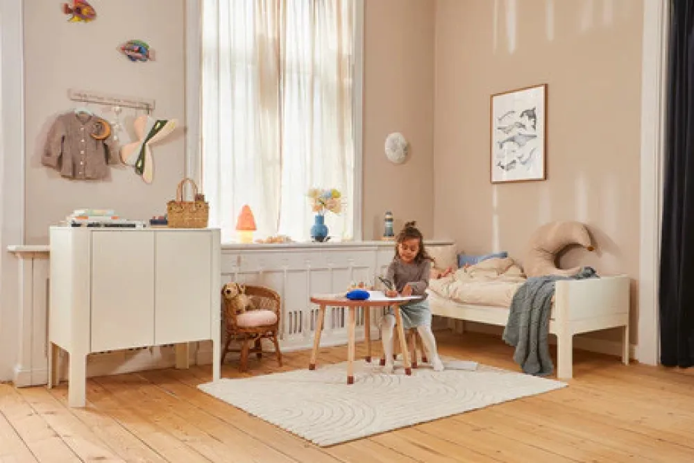 FLEXA Nova juniorseng, creme-Børn Juniorsenge