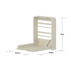 FLEXA Nova væghængt Puslebord, creme-Børn Pusleborde|Pusleborde