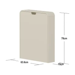 FLEXA Nova væghængt Puslebord, creme-Børn Pusleborde|Pusleborde