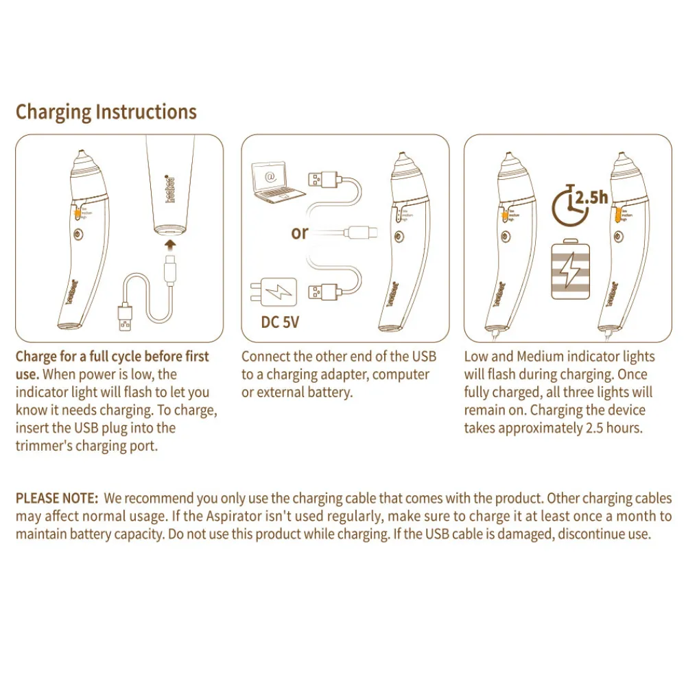 Haakaa Næseaspirator- Plejeartikler Til Baby