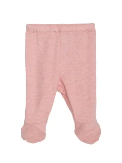 Serendipity Organics Nyfødt Buks m. Fødder - Pink- Bukser