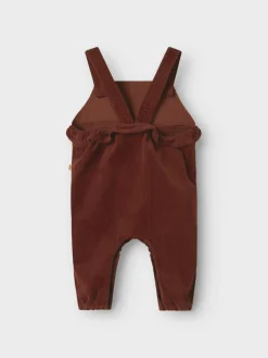 Lil' Atelier Obert Cord Smækbukser - Hot Chocolate- Smækbukser & Buksedragter