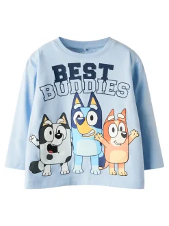 NAME IT Odin Bluey Trøje - Kentucky Blue- Licens|Bluser