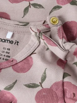 NAME IT Ofelly Langærmet Body - Bark- Bodystocking Langærmet