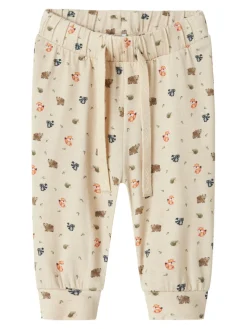 NAME IT Oforest Bukser - Peyote Melange- Bukser