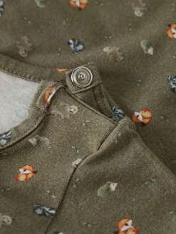 NAME IT Oforest Langærmet Body - Mermaid- Bodystocking Langærmet