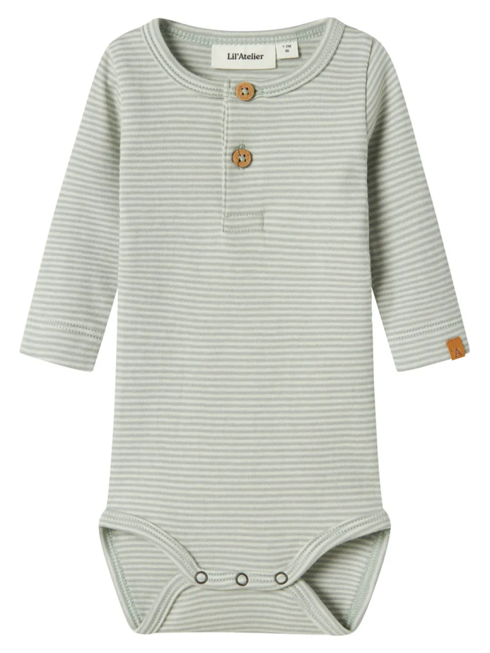 Lil' Atelier Ohio Langærmet Body - Murmur- Bodystocking Langærmet