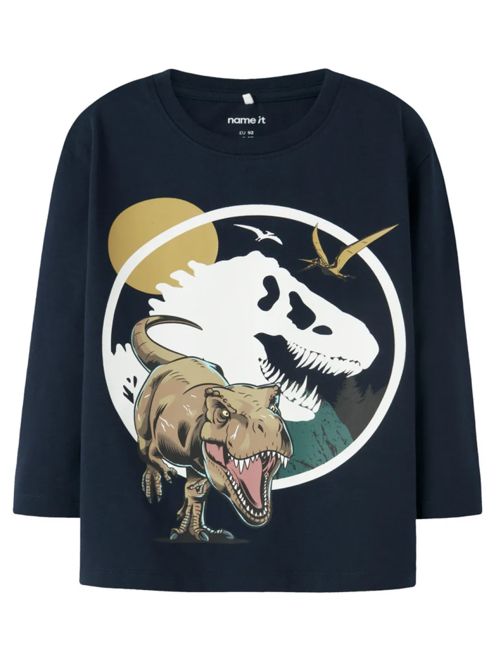 NAME IT Ollo Jurassic Trøje - Navy Blazer- Bluser