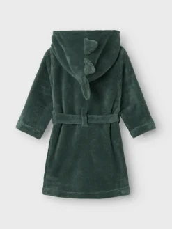 NAME IT Omber Gurli gris badekåbe - Dark forrest 92-Børn Badekåber & Håndklæder|Licens