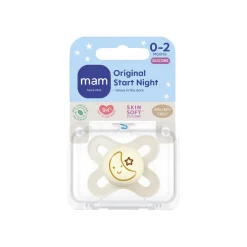 MAM Original Start Night Silk 0-2m 1pk Neutral- Sutter