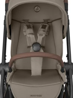 Maxi-Cosi Oxford - Twillic Truffle- Klapvogne Med Flade Sæder