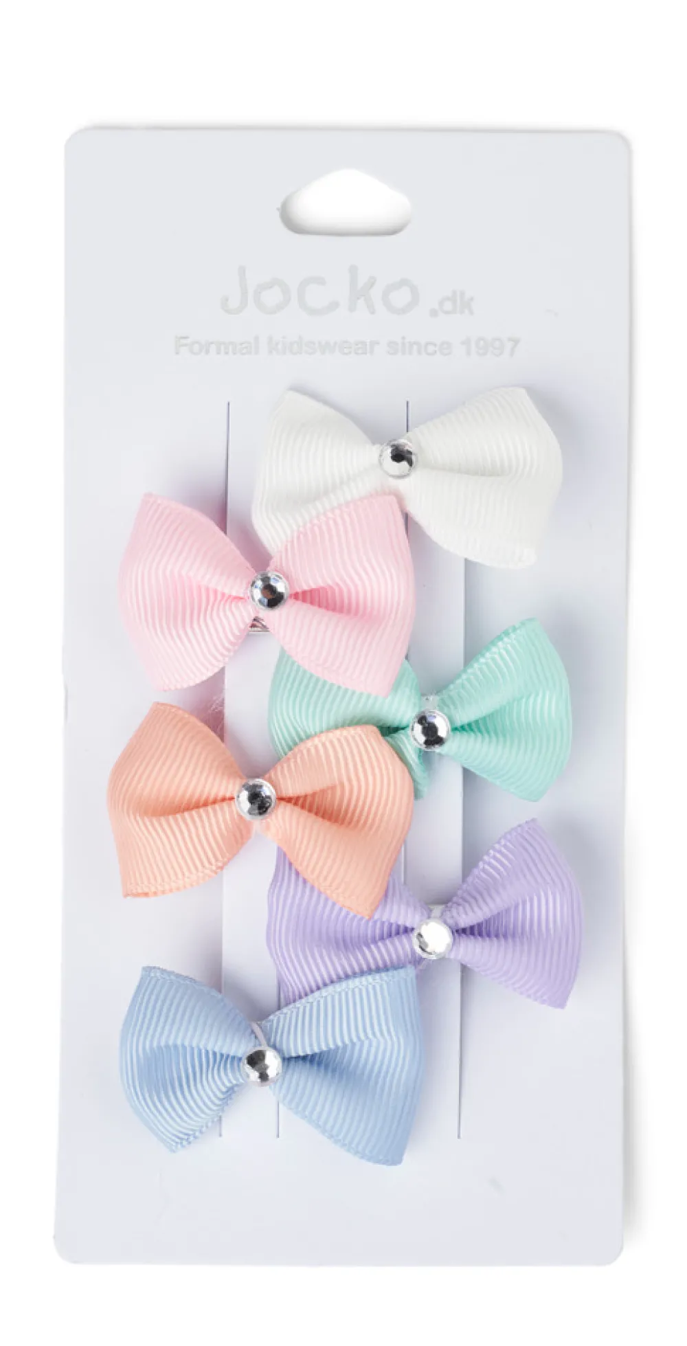 Jocko 6-pak hårspænder - Mix- Festtøj & Tilbehør