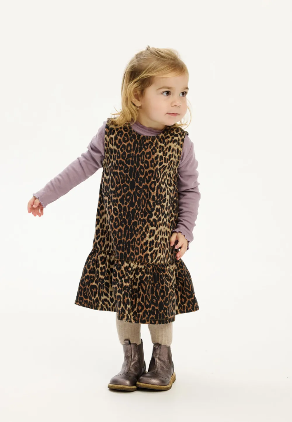 The New Siblings Paloma Denim Kjole - FEATHEGRAY- Kjoler