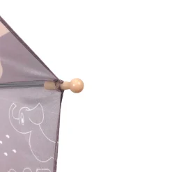 Follow the duck Paraply med elefantprint blush rose- Regntøj