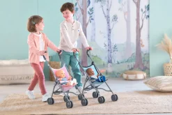 COROLLE Paraplyklapvogn, Rosa- Dukkevogne & Senge