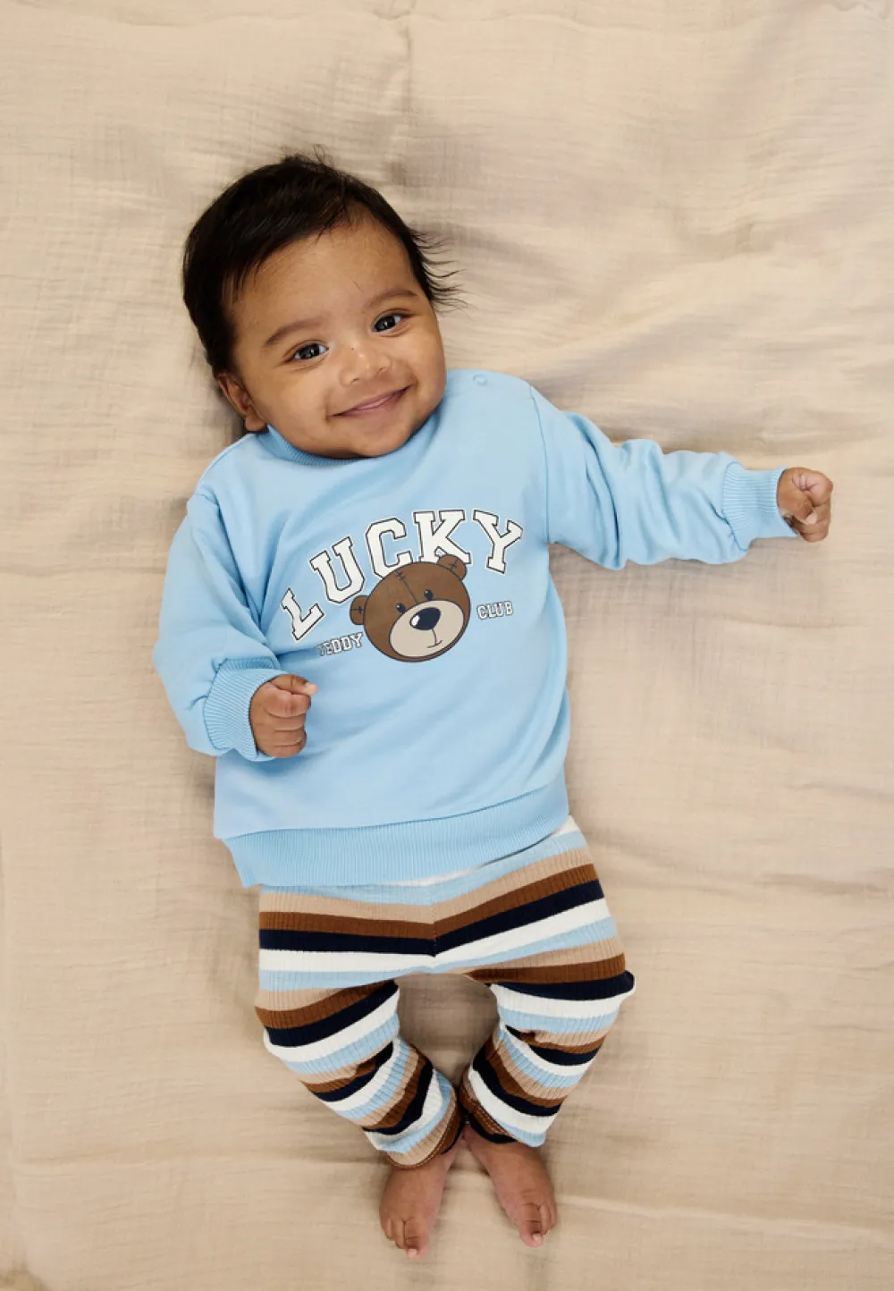 The New Siblings Park Rib Leggings - POWDERBLUE- Leggings