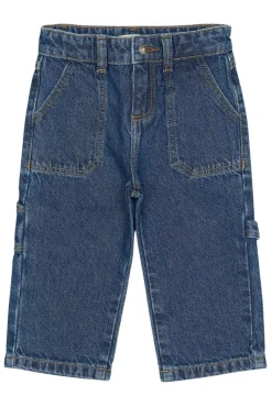 The New Siblings Parker Worker Jeans - BLUE DENIM- Bukser