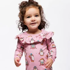 Småfolk Paula Red Heldragt - Lace- Heldragter U. Fod