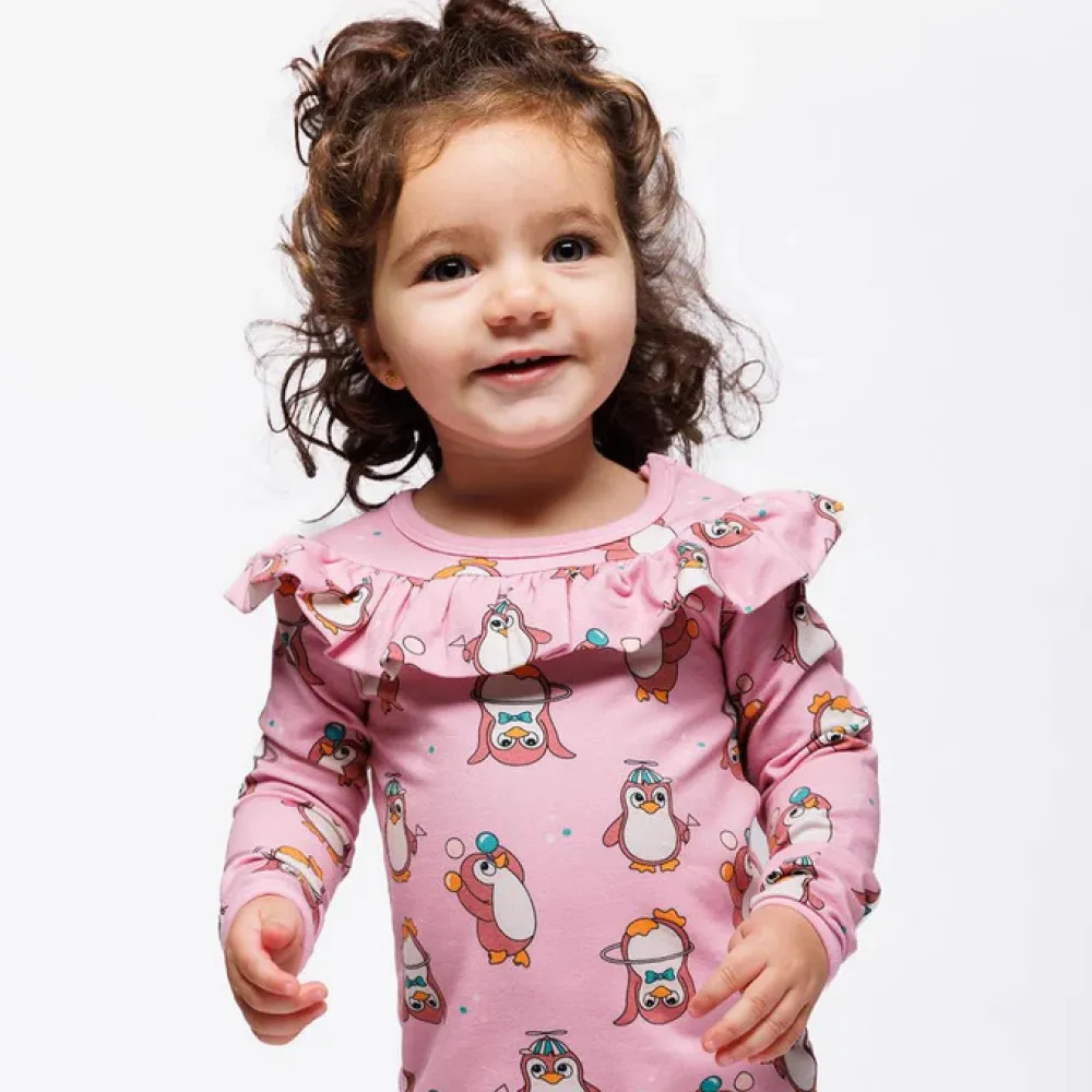 Småfolk Paula Red Heldragt - Lace- Heldragter U. Fod