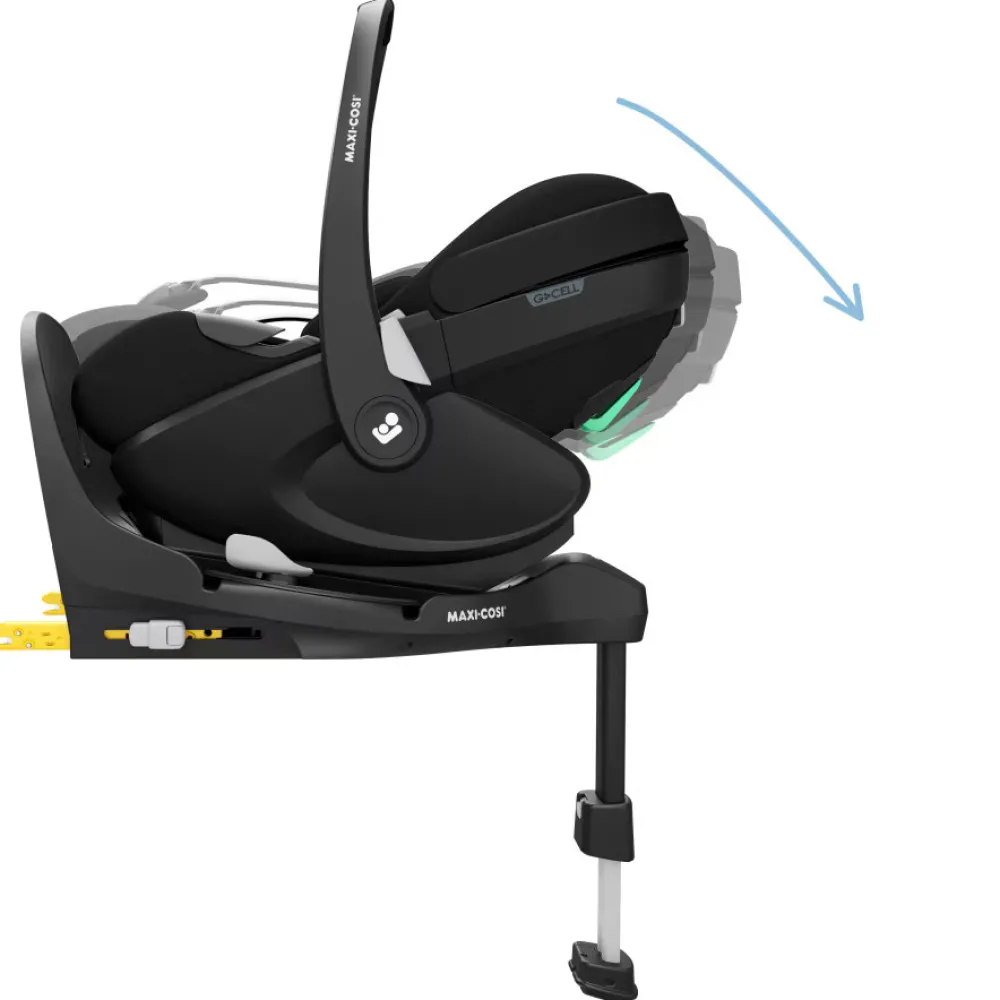 Maxi-Cosi Pebble 360 Pro2 inkl. base - Twillic Black- Autostole 40-87 Cm (0-15 Mdr.)