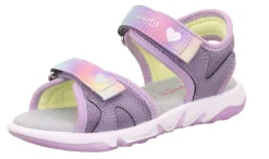Superfit PEBBLES - LILAC- Sandaler Med Åben Tå