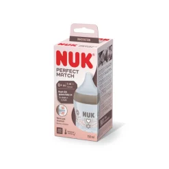 NUK Perfect Match PP sutteflaske 150 ml - Heart- Sutteflasker
