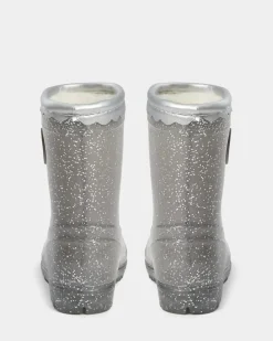 Sofie Schnoor Kids Perla Gummistøvler - Silver- Lange Gummistøvler