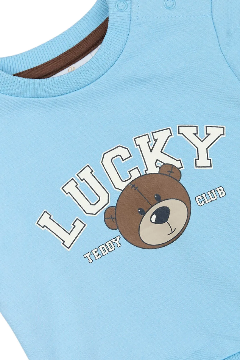 The New Siblings Perseus Sweatshirt - POWDER BLUE- Cardigans, Veste & Trøjer