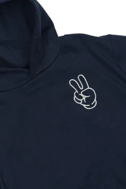 The New Siblings Petey Hættetrøje - Navy blazer- Cardigans, Veste & Trøjer