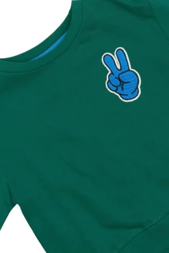 The New Siblings Phineas Sweatshirt - ALPINGREEN- Cardigans, Veste & Trøjer