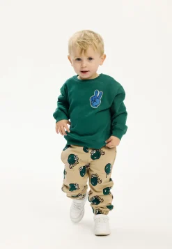 The New Siblings Phineas Sweatshirt - ALPINGREEN- Cardigans, Veste & Trøjer