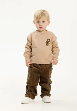 The New Siblings Phineas Sweatshirt - HUMUS- Cardigans, Veste & Trøjer