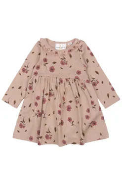 The New Siblings Picole Pointelle Bodykjole langærmet - Adobe rose- Kjoler