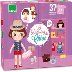 Vilac Påklædningsdukke - Magnetisk- Magnetlegesæt