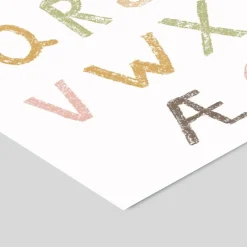 Poster & Frame Plakat - ABC Kridt A3-Børn Plakater