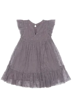 The New Siblings Poppy Kjole - GRAY RIDGE- Kjoler