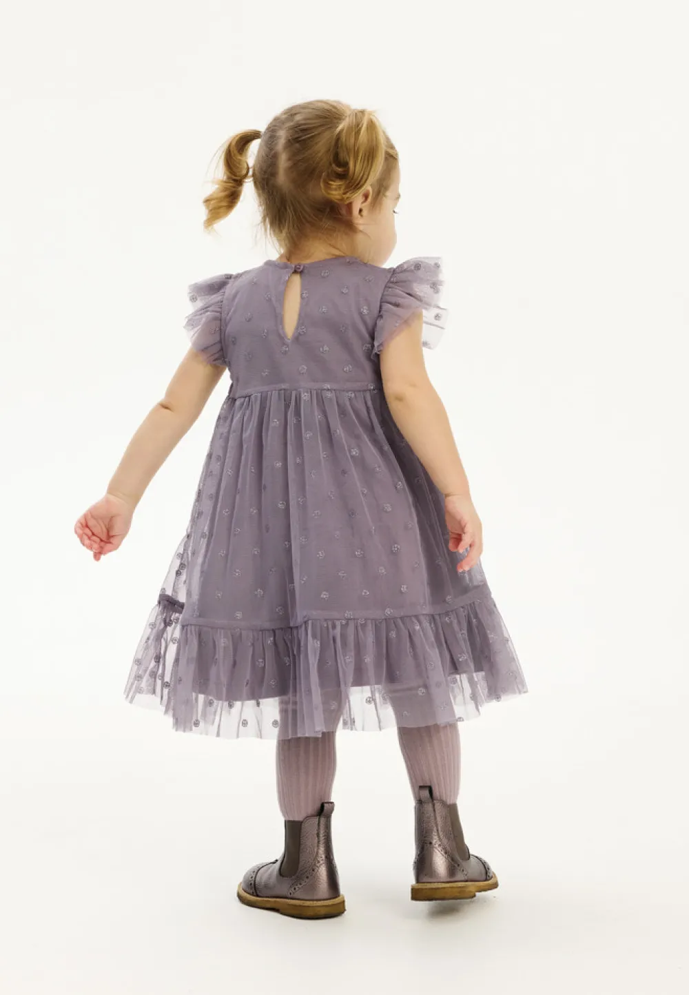 The New Siblings Poppy Kjole - GRAY RIDGE- Kjoler