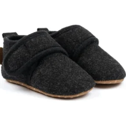 Mikk-Line Prewalker Filt - DARK GREY MELANGE- Hjemmesko